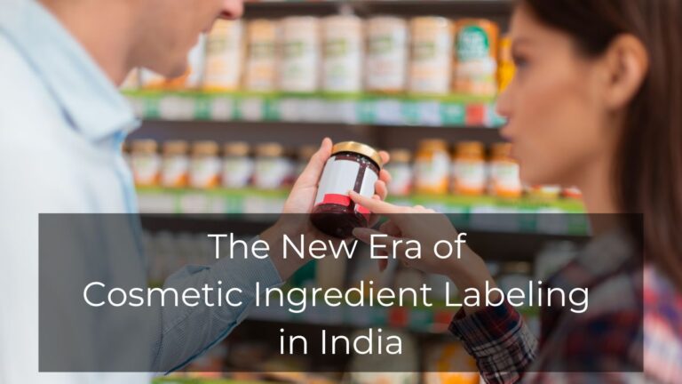Encompass Ideas: Cosmetic Ingredient Labeling India.